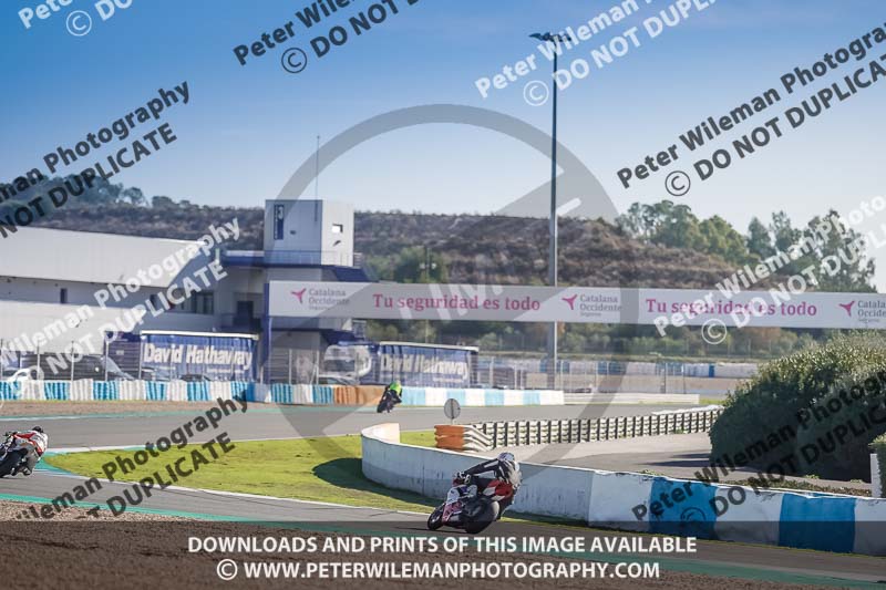 25 to 27th november 2017;Jerez;event digital images;motorbikes;no limits;peter wileman photography;trackday;trackday digital images